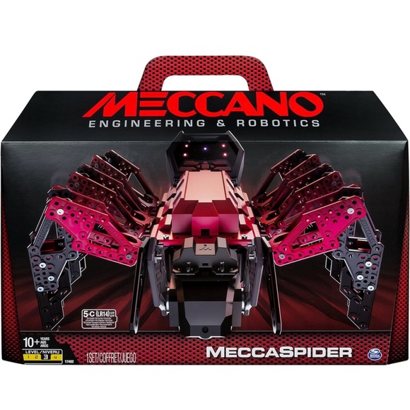 Meccano Erector spider robot - Picture 13 of 13